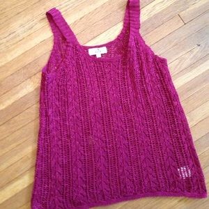 Pink Republic Knit Tank Top